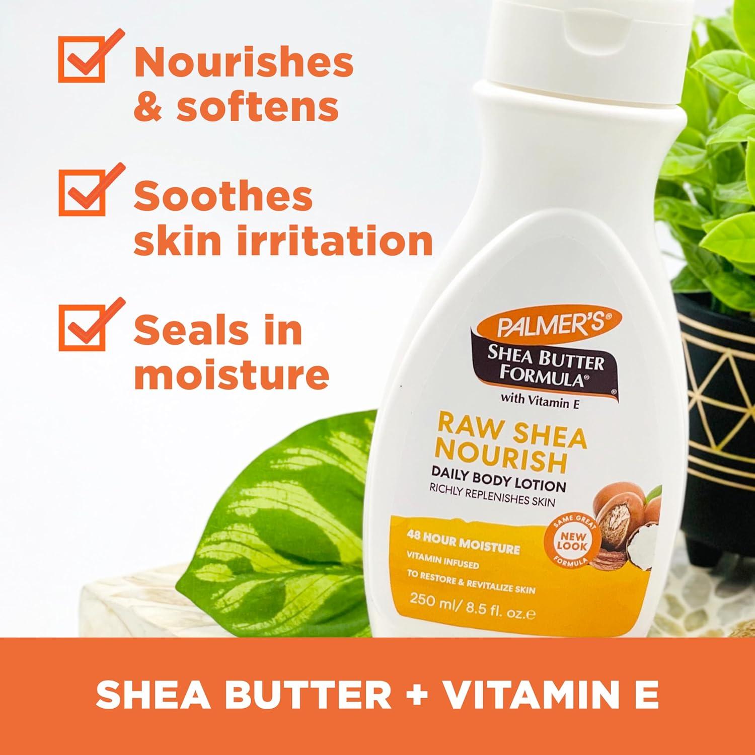 imagePalmers Body Lotion for Women amp Men Variety Pack Vitamin E Lotion Set for Dry Skin 48 Hour Moisturization 85 oz flip cap bottles Pack of 3