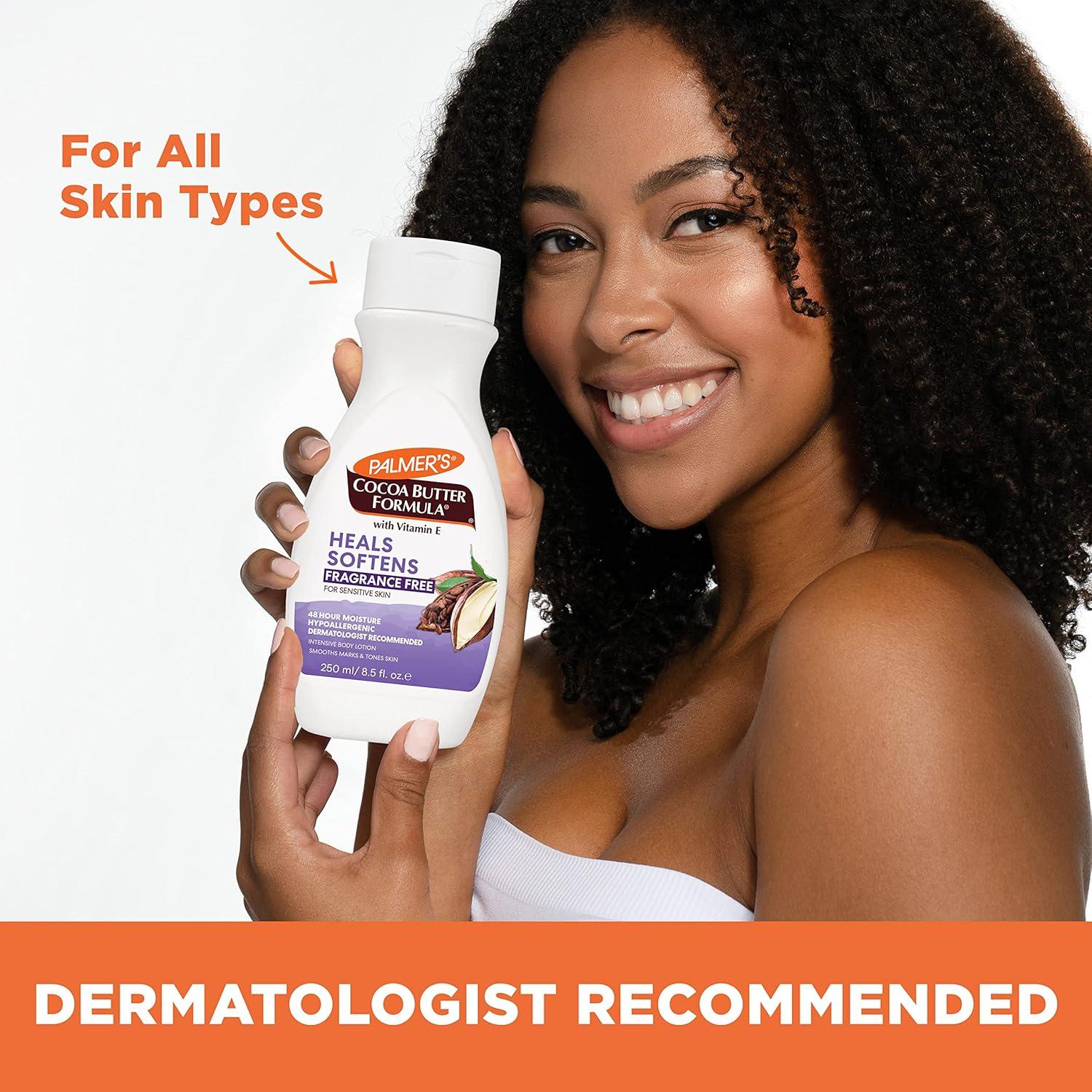 imagePalmers Cocoa Butter Body Oil Body Lotion Value Skin Care Bundle for Dry Skin Provides 48 Hour Moisture to Dry Rough Skin Includes 1 Moisturizing Lotion 135 fl oz and 1 Skin Oil 85 fl ozFragrance Free