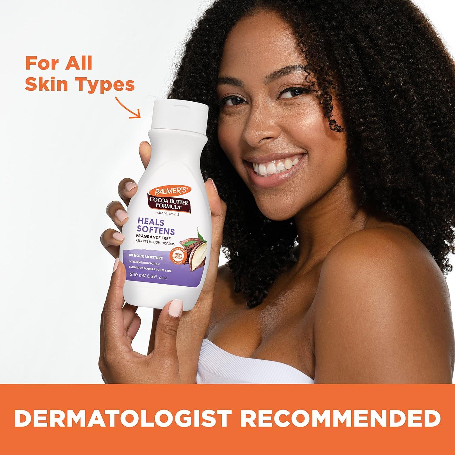 imagePalmers Cocoa Butter Body Oil Body Lotion Value Skin Care Bundle for Dry Skin Provides 48 Hour Moisture to Dry Rough Skin Includes 1 Moisturizing Lotion 135 fl oz and 1 Skin Oil 85 fl ozFragrance Free