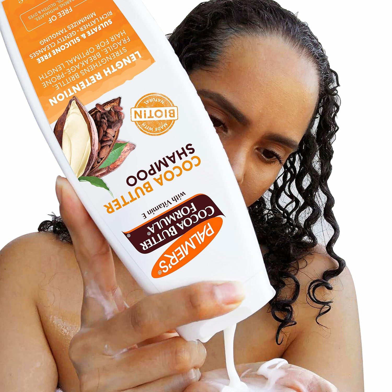imagePalmers Cocoa Butter Formula Biotin Length Retention Shampoo 135 Fl Oz135 Fl Oz Pack of 2