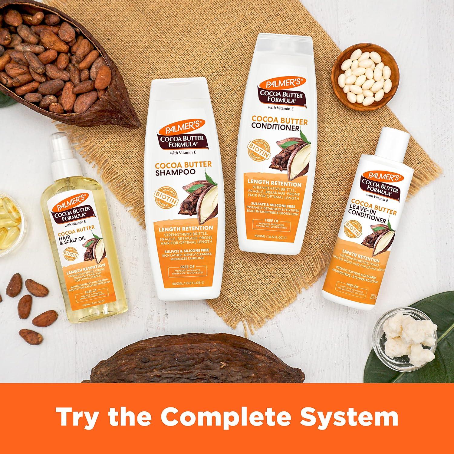 imagePalmers Cocoa Butter Formula Biotin Length Retention Shampoo 135 Fl Oz135 Fl Oz Pack of 2