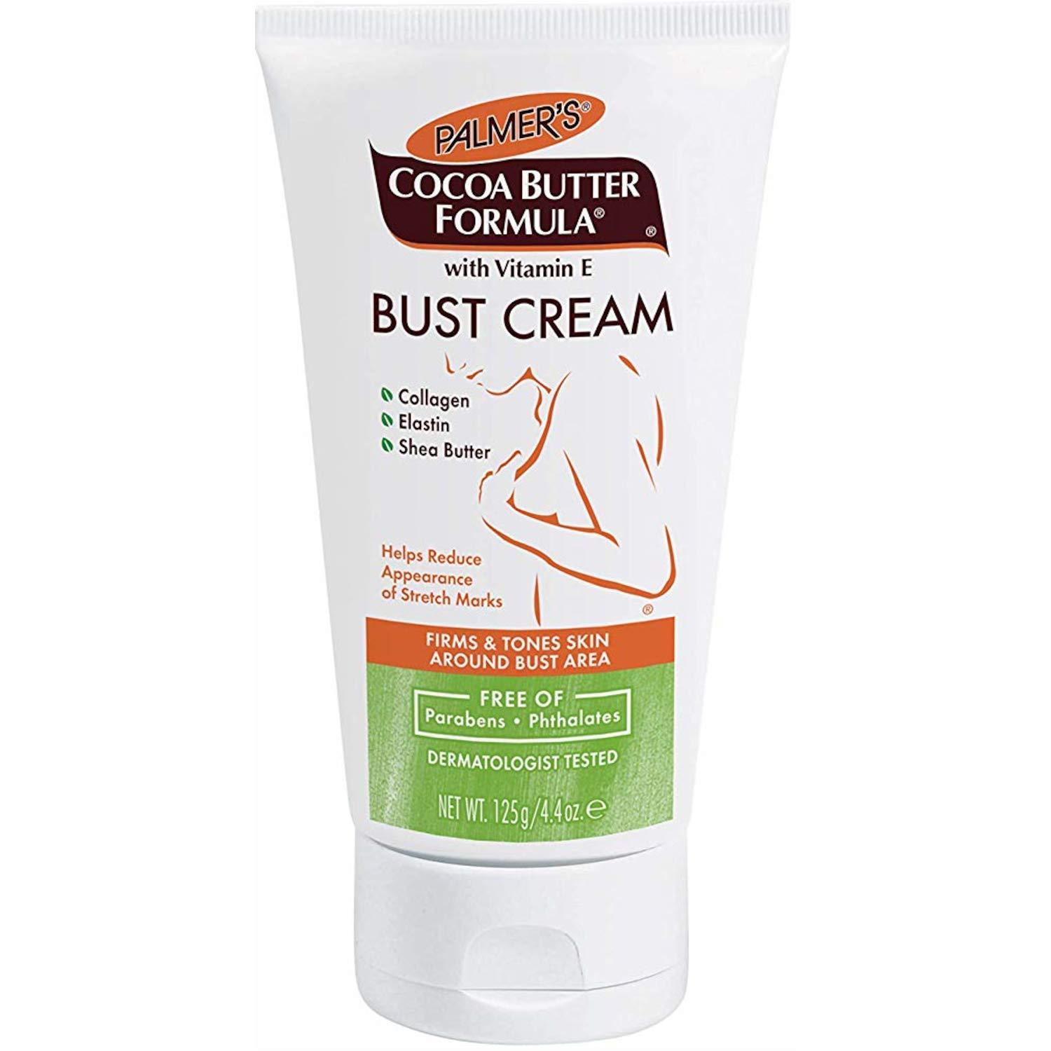 imagePalmers Cocoa Butter Formula Bust Cream for Pregnancy Skin Care with Vitamin E 44 oz Pack of 344 Ounce Pack of 6