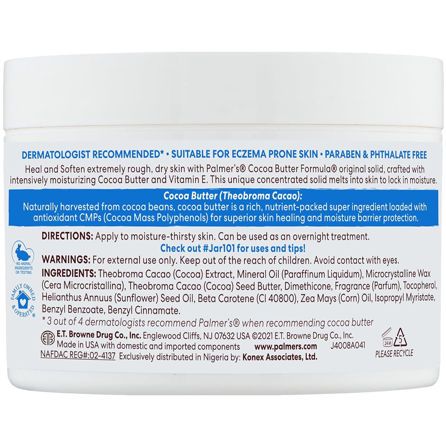 imagePalmers Cocoa Butter Formula Daily Skin Therapy Solid Formula 725 Ounces Pack of 3 pack725 Ounce Pack of 1