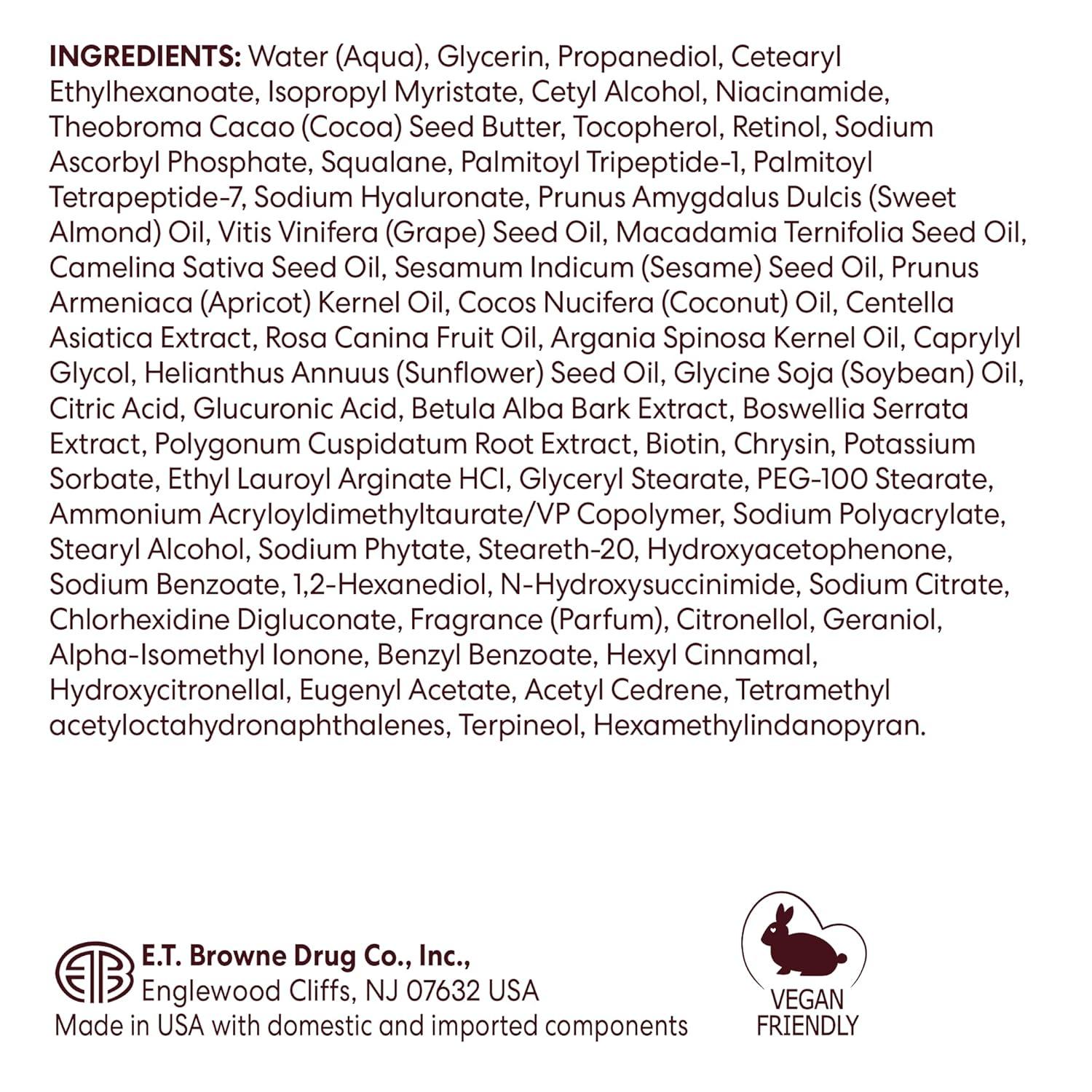 imagePalmers Cocoa Butter Formula Face Cream Skin Therapy Retinol10 Moisturizer 27 Oz Vitamin E amp Hyaluronic Acid Helps Reduce Fine Lines amp Uneven Skin Tone 48Hr Moisture Dermatologist Approved