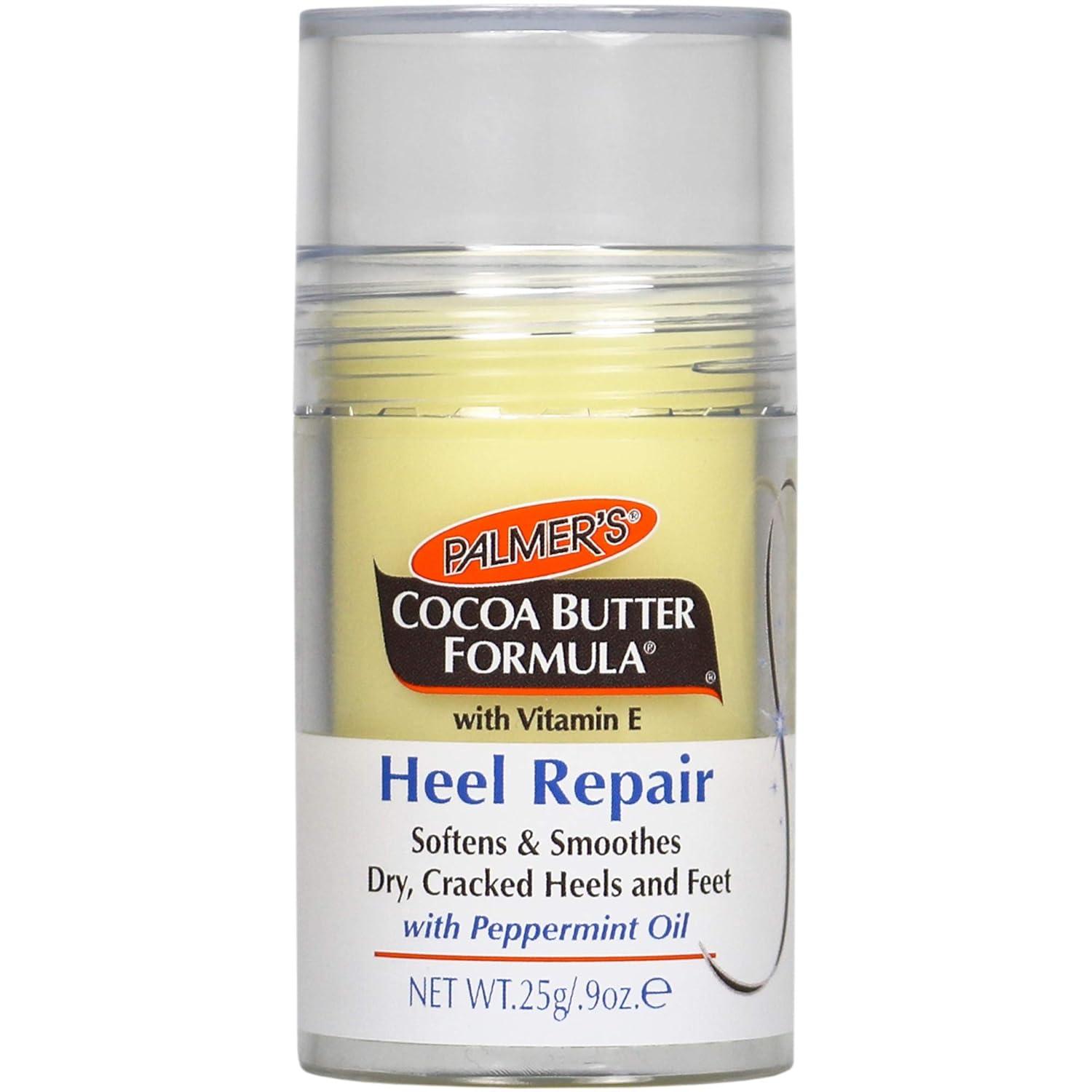 imagePalmers Cocoa Butter Formula Heel Repair Foot Balm Stick for Cracked Heels amp Feet NoMess Stick Applicator 09 Ounce09 Ounce Pack of 2