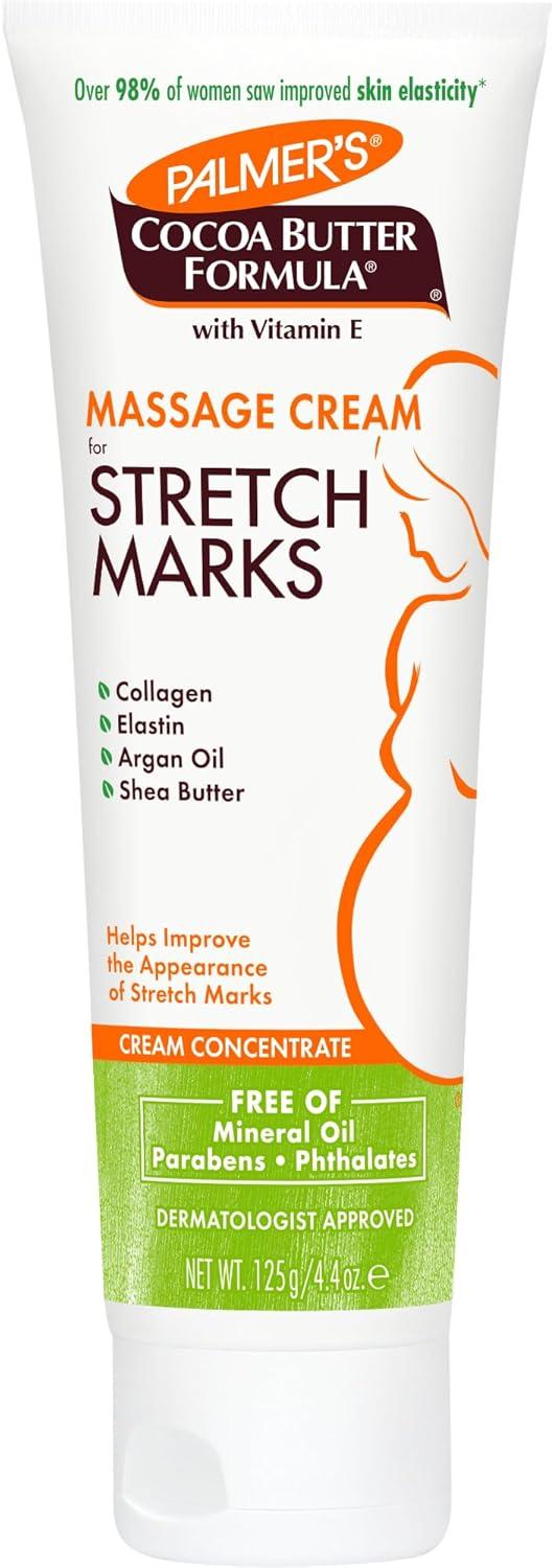 imagePalmers Cocoa Butter Formula Massage Cream for Stretch Marks and Pregnancy Skin Care 44 Ounces Pack of 244 Ounce Pack of 1
