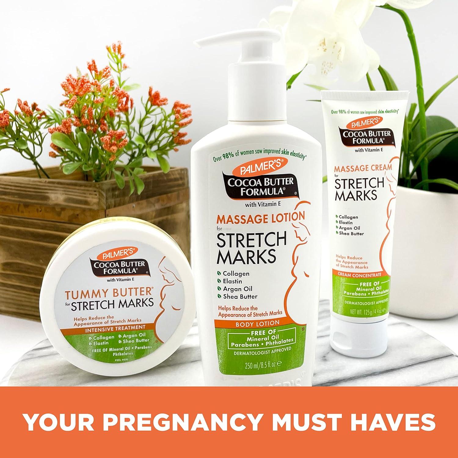 imagePalmers Cocoa Butter Formula Massage Cream for Stretch Marks and Pregnancy Skin Care 44 Ounces Pack of 244 Ounce Pack of 2