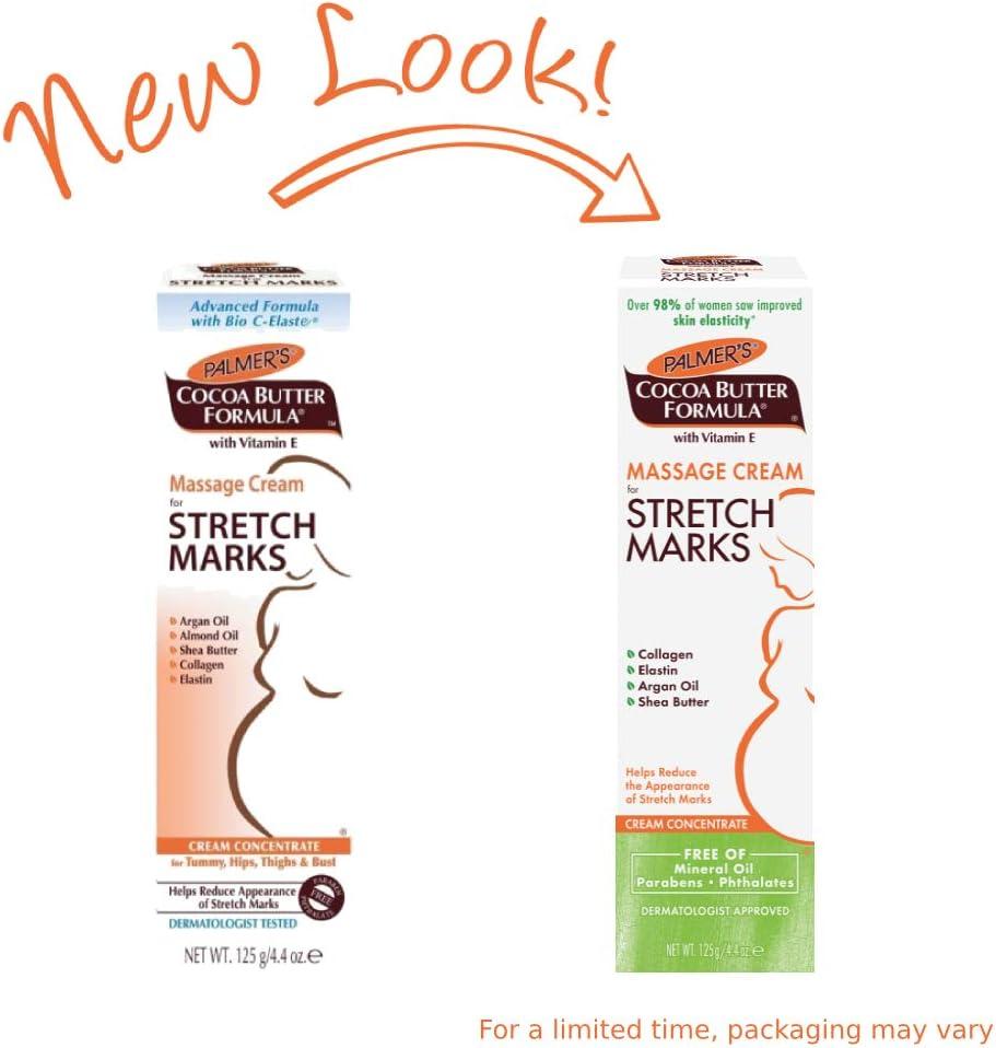 imagePalmers Cocoa Butter Formula Massage Cream for Stretch Marks and Pregnancy Skin Care 44 Ounces Pack of 244 Ounce Pack of 2