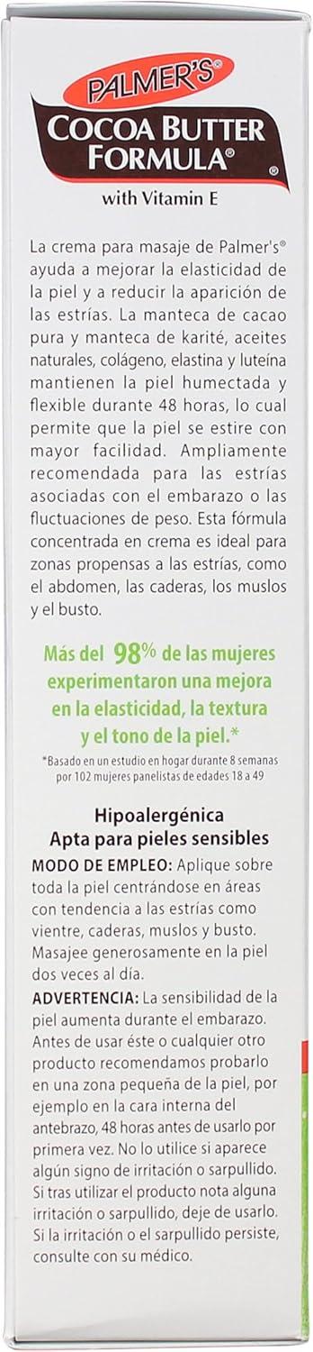 imagePalmers Cocoa Butter Formula Massage Cream for Stretch Marks and Pregnancy Skin Care 44 Ounces Pack of 244 Ounce Pack of 3