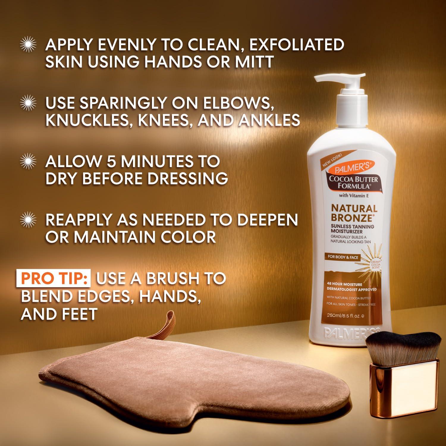 imagePalmers Cocoa Butter Formula Natural Bronze Body Lotion 85 Ounces Pack of 385 Fl Oz Pack of 3