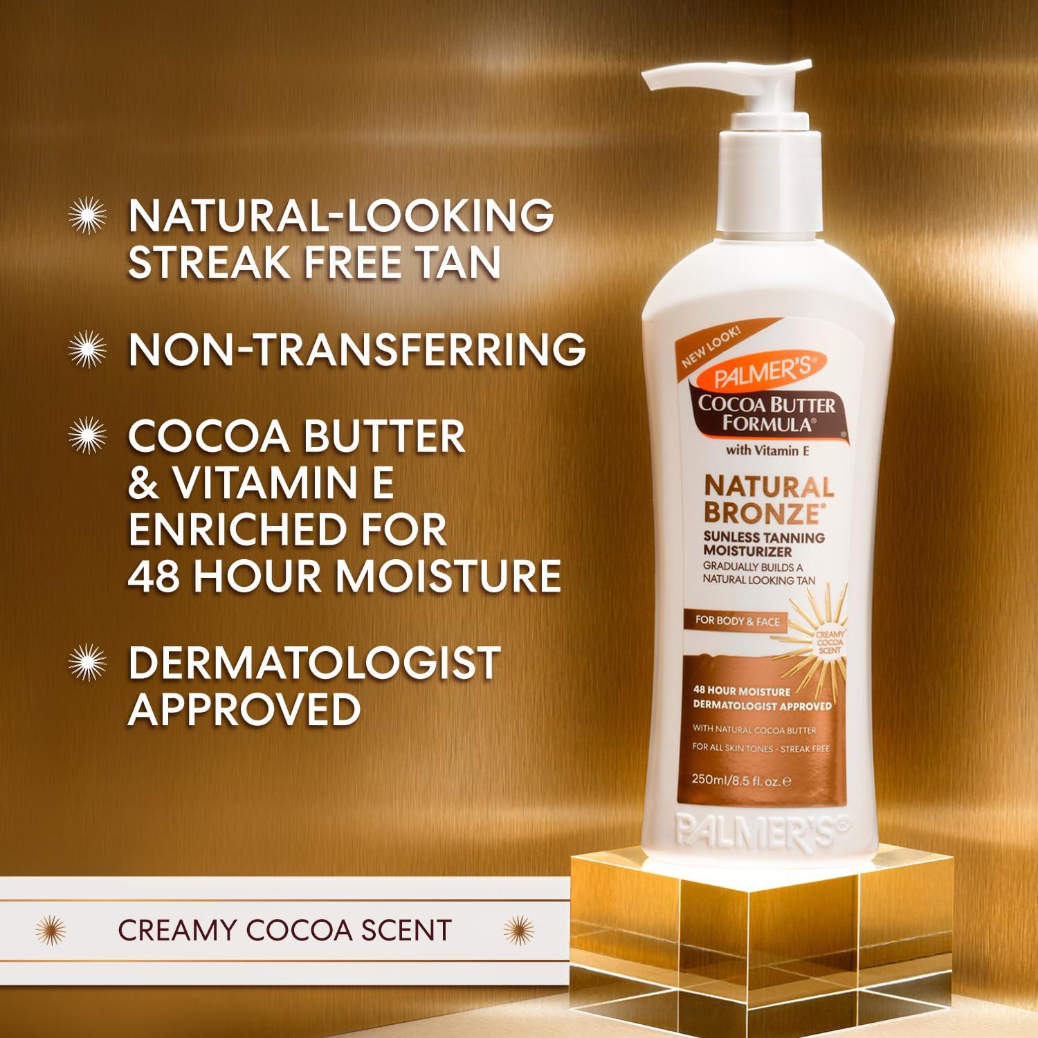 imagePalmers Cocoa Butter Formula Natural Bronze Body Lotion 85 Ounces Pack of 385 Fl Oz Pack of 3
