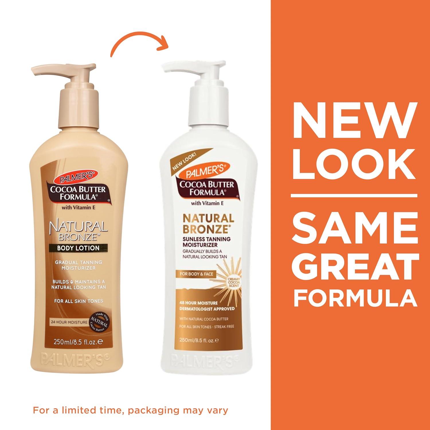 imagePalmers Cocoa Butter Formula Natural Bronze Body Lotion 85 Ounces Pack of 385 Fl Oz Pack of 3
