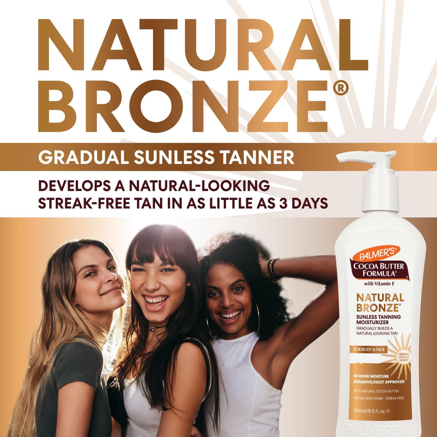 imagePalmers Cocoa Butter Formula Natural Bronze Body Lotion 85 Ounces Pack of 385 Fl Oz Pack of 3
