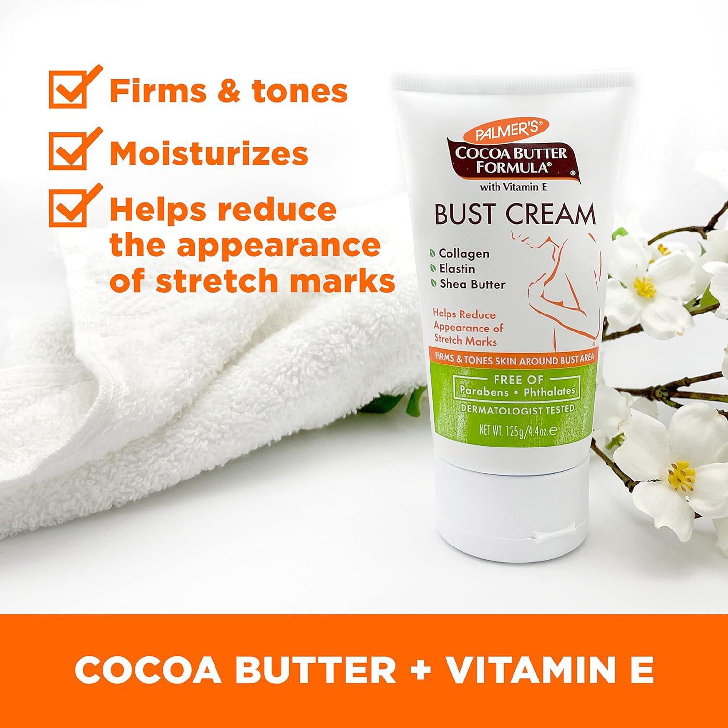 imagePalmers Cocoa Butter Formula New Moms Skin Recovery Postpartum Essentials Body Lotion 85 oz Nursing Butter 11 oz Bust Cream 44 oz Skin Therapy Oil 2 oz Dermatologist Approved