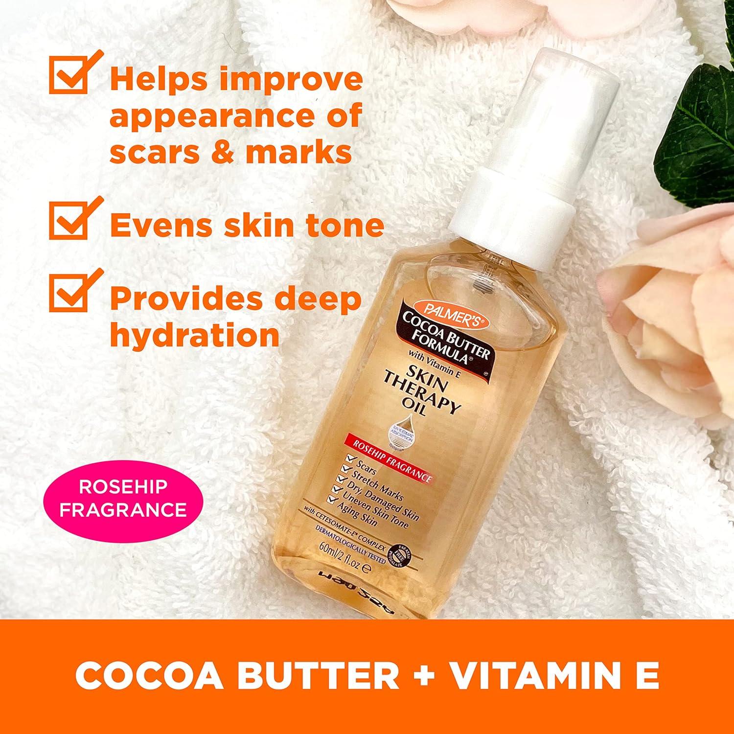 imagePalmers Cocoa Butter Formula New Moms Skin Recovery Postpartum Essentials Body Lotion 85 oz Nursing Butter 11 oz Bust Cream 44 oz Skin Therapy Oil 2 oz Dermatologist Approved