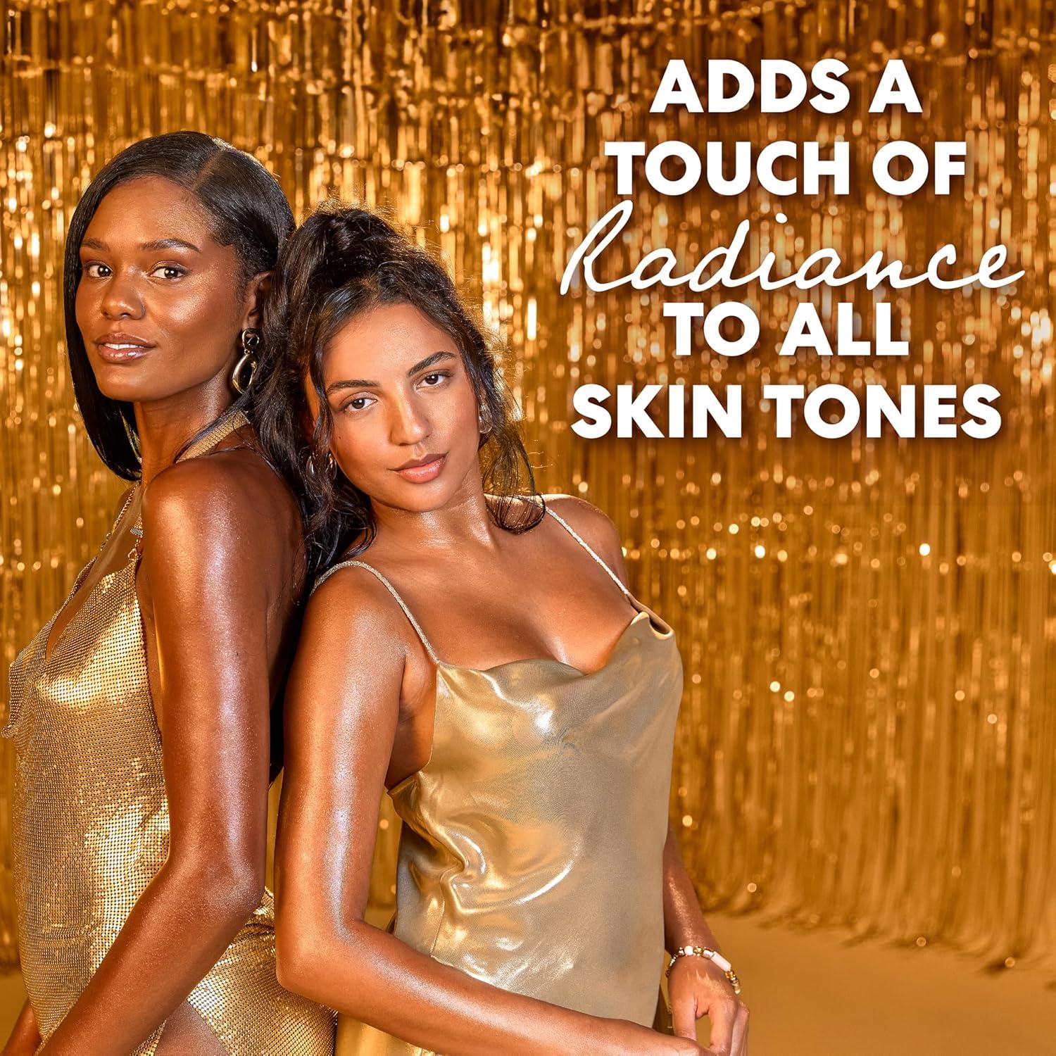 imagePalmers Cocoa Butter Formula Shimmer Body Oil with Vitamin E 51 Fl Oz Radiance Body Oil for Glowing Skin Enhances Dark Tones amp Tans Hydrating51 Fl Oz Pack of 1