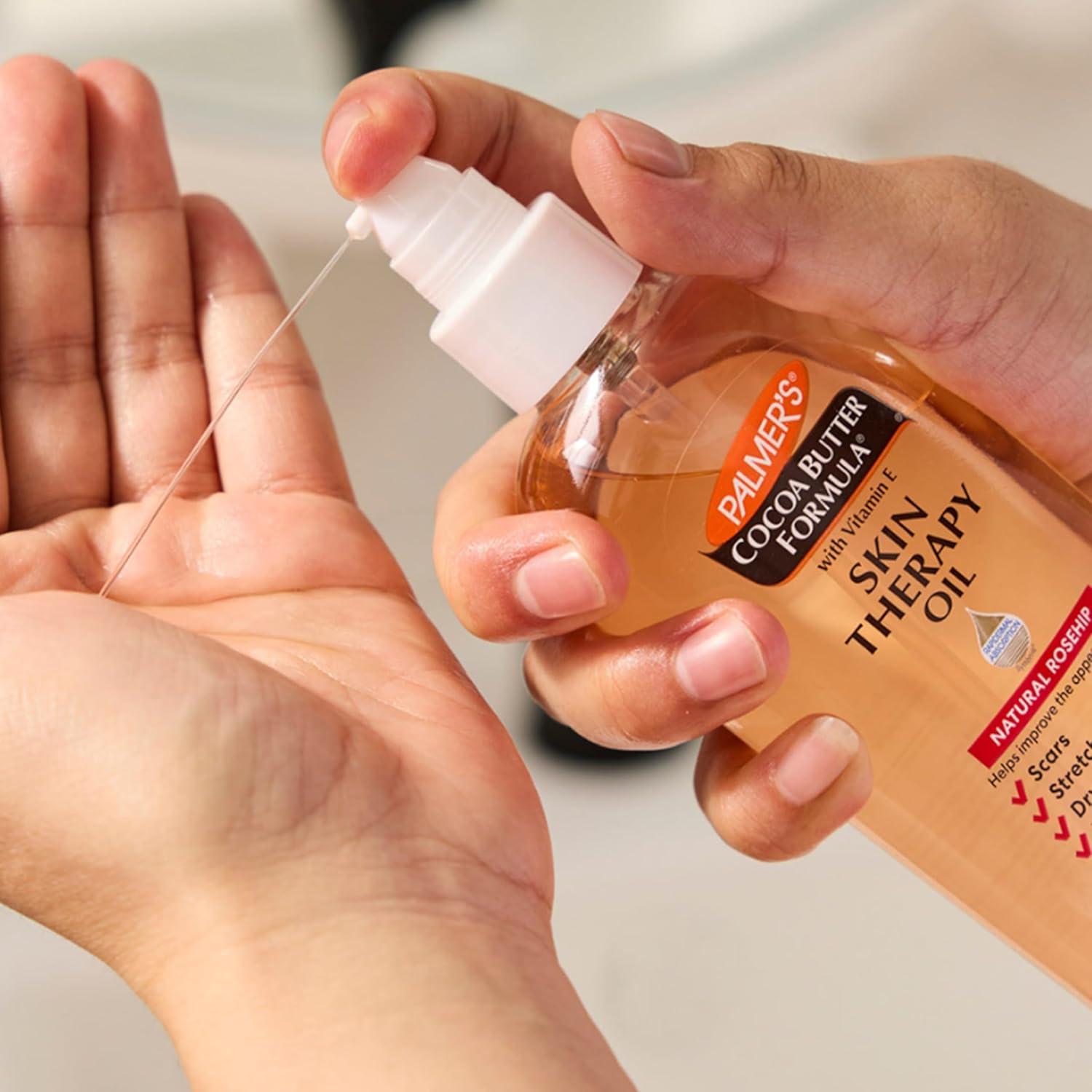 imagePalmers Cocoa Butter Formula Skin Therapy Moisturizing Body Oil with Vitamin E Rosehip Fragrance 51 Ounces51 Fl Oz Pack of 6