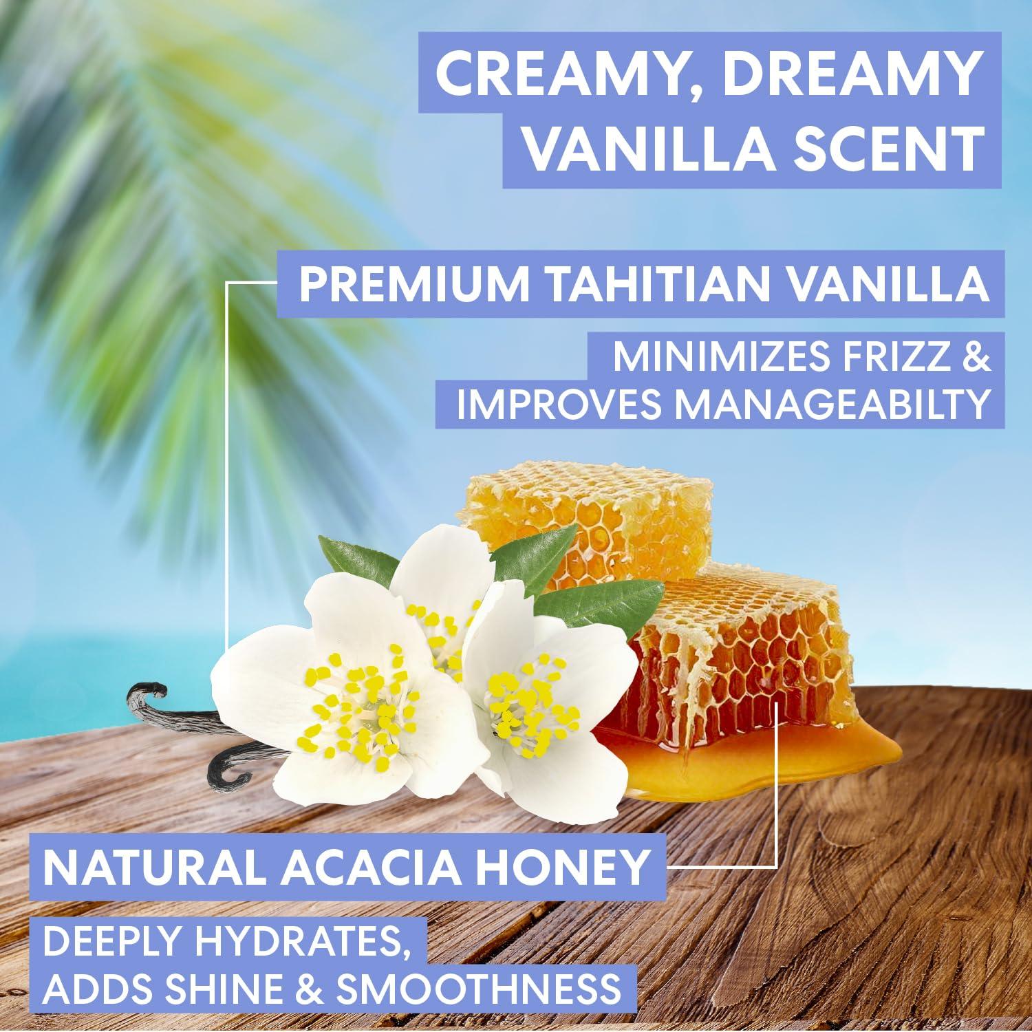 imagePalmers Cocoa Butter Formula Tahitian Vanilla Leave In Conditioner Spray 85 Fl Oz Hydrating Hair Detangler with Acacia Honey amp Vitamin E Heat Protectant Frizz Control amp LongLasting Moisture