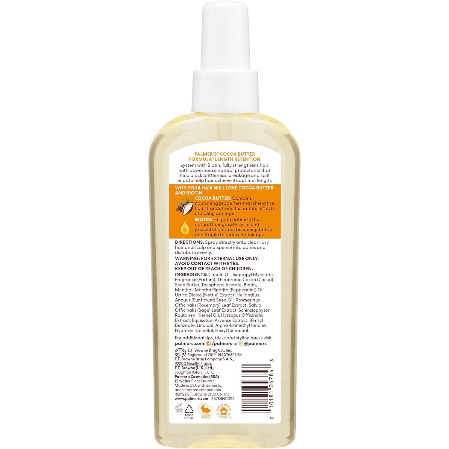 imagePalmers Cocoa Butter amp Biotin Length Retention Hair and Scalp Oil 51 Ounce Packaging May Vary51 Fl Oz Pack of 1