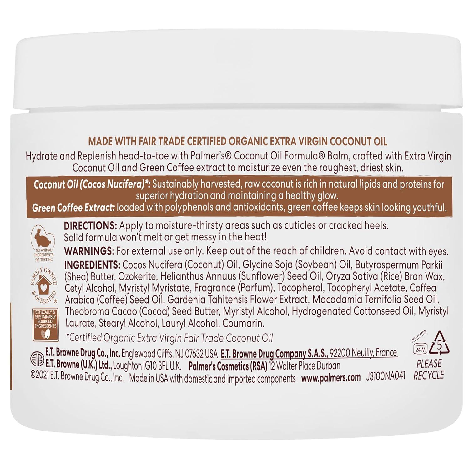 imagePalmers Coconut Oil Formula Body Balm 35 Ounces35 Ounce Pack of 1