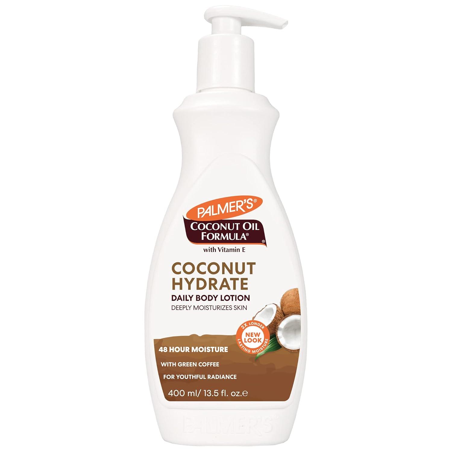 imagePalmers Coconut Oil Formula Body Lotion for Dry Skin Hand amp Body Moisturizer with Green Coffee Extract amp Vitamin E Pump Bottle 135 Fl Oz Pack of 1135 Fl Oz Pack of 1