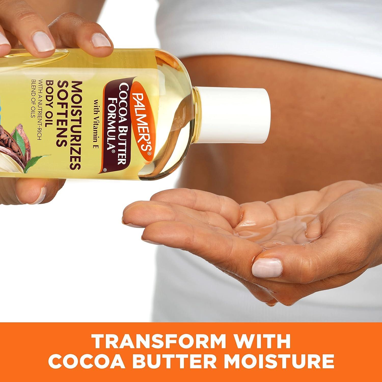 imagePalmers Coconut Oil Formula Body Oil Body Moisturizer with Green Coffee Extract Bath Oil for Dry Skin 85 Ounces Pour Cap85 Fl Oz Pack of 5
