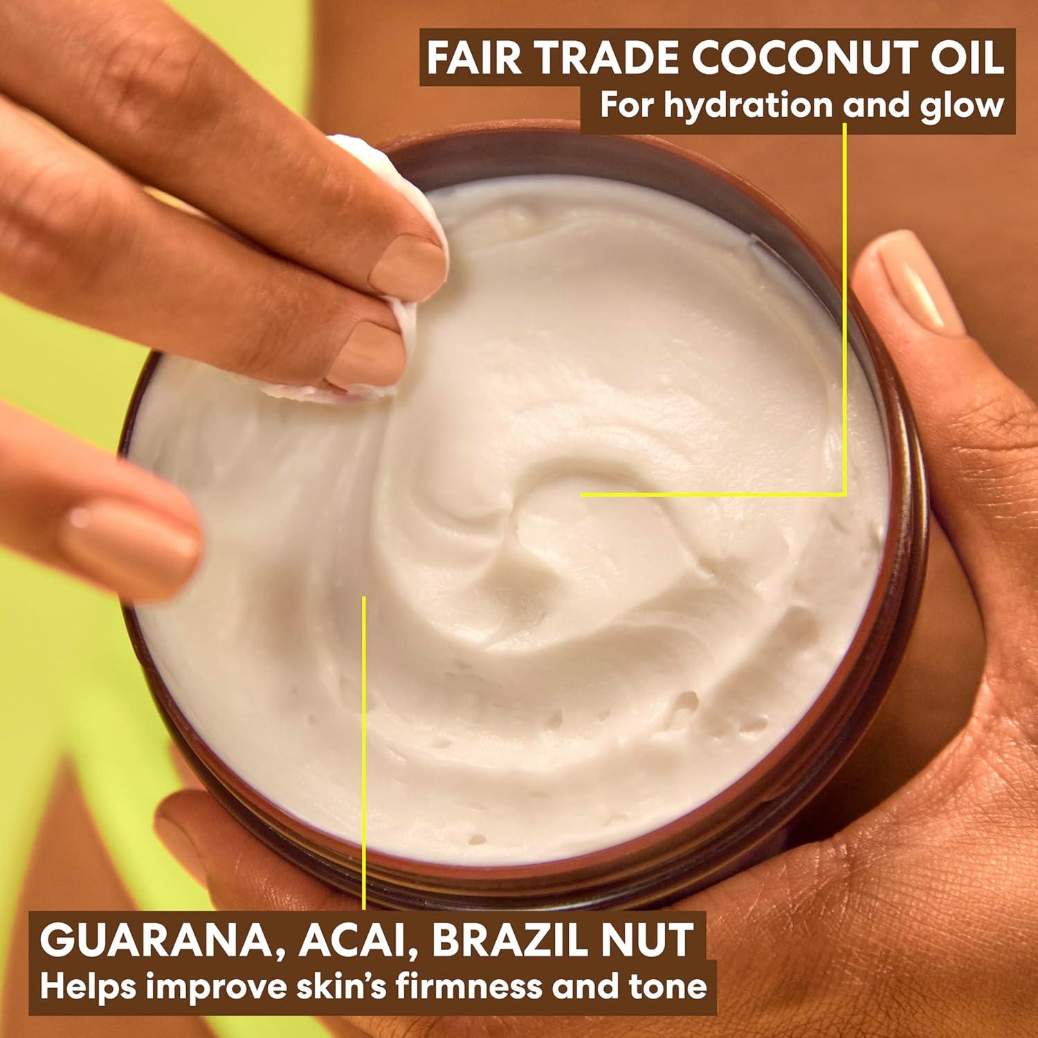 imagePalmers Coconut Oil Formula Brazilian Coco Cream with Vitamin E 88 Fl Oz Whipped Bum Bust amp Body Cream Helps with Skin Tightening amp Firming88 Ounce Pack of 1