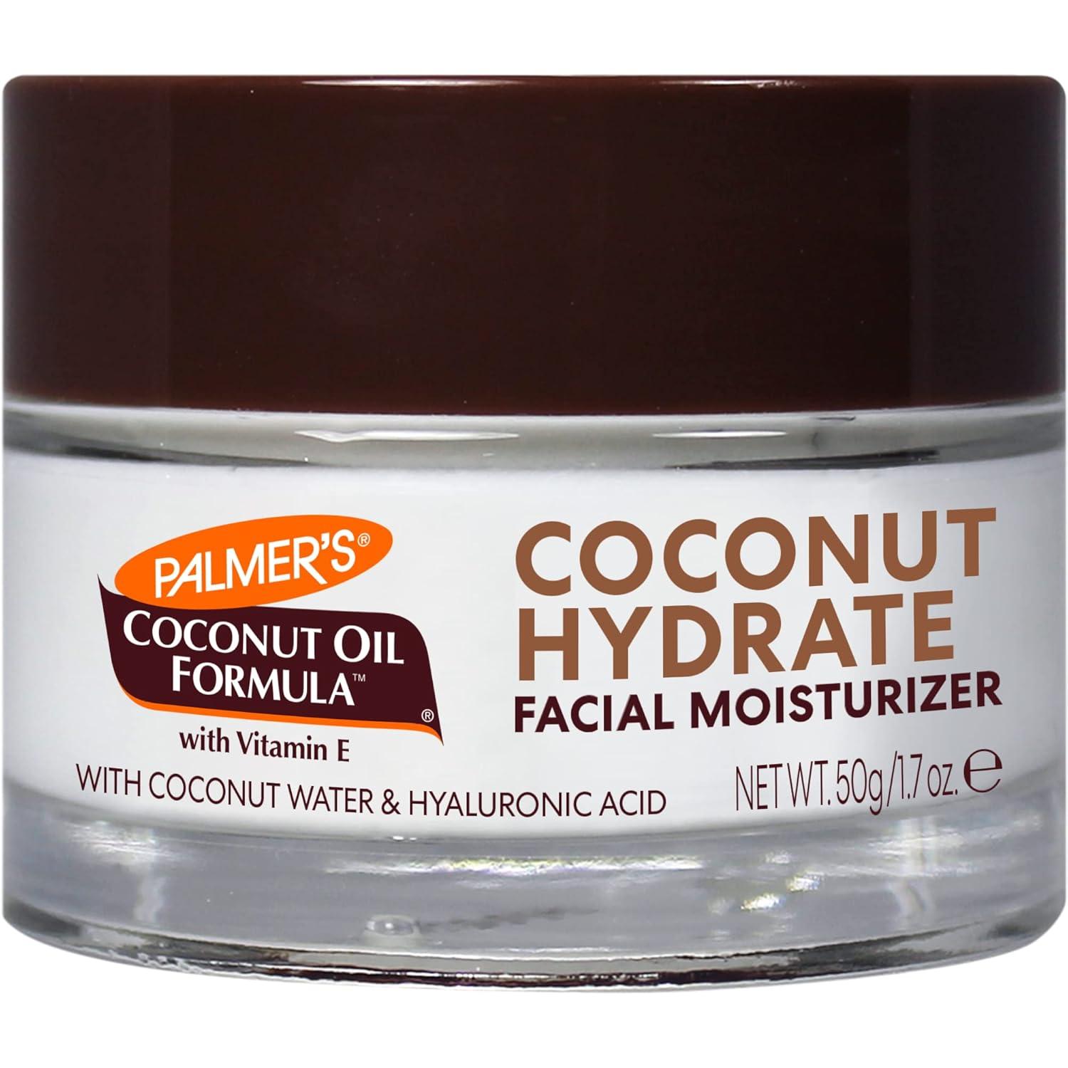 imagePalmers Coconut Oil Formula Coconut Water Face Moisturizer 17 Ounce Jar17 Ounce Pack of 2