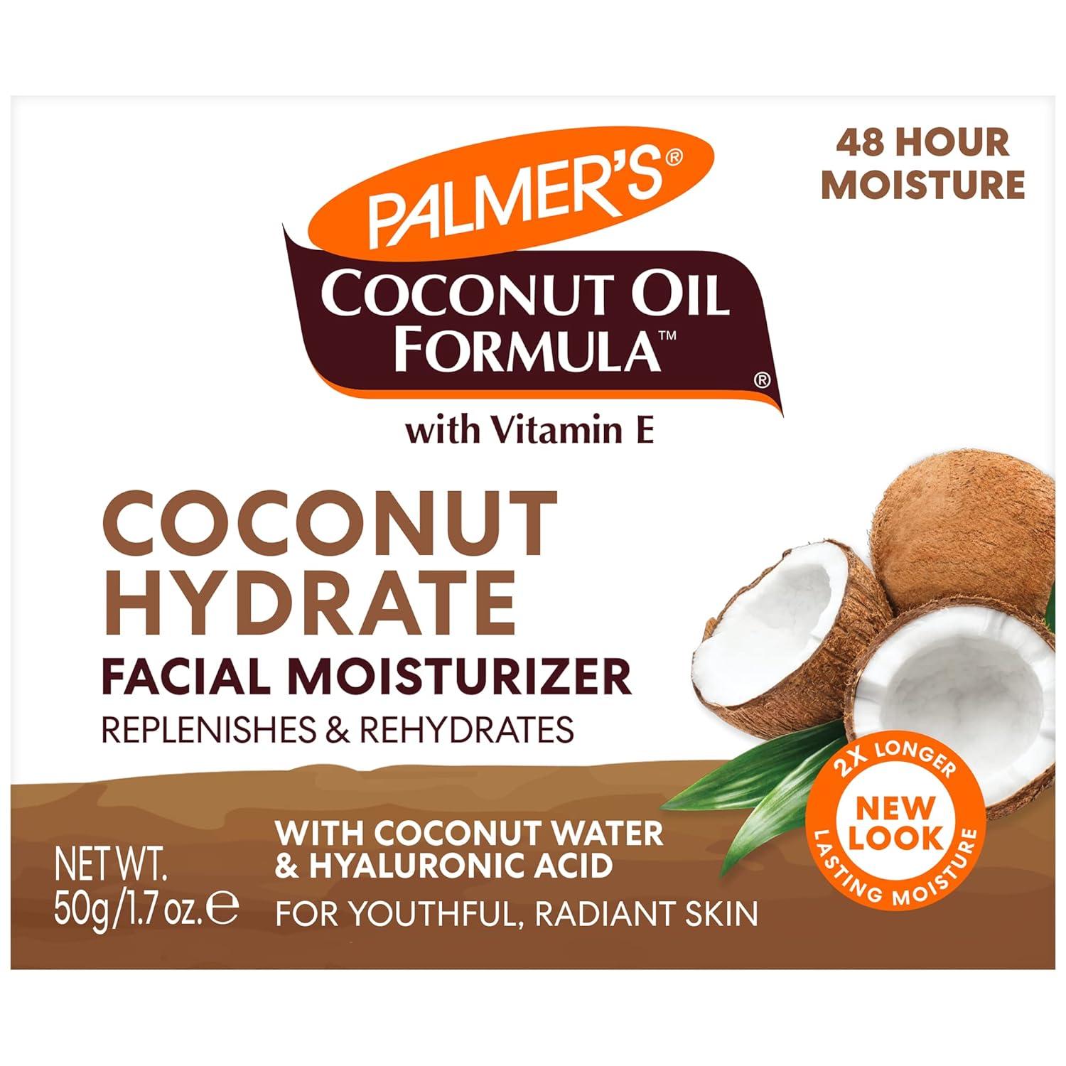 imagePalmers Coconut Oil Formula Coconut Water Face Moisturizer 17 Ounce Jar17 Ounce Pack of 2