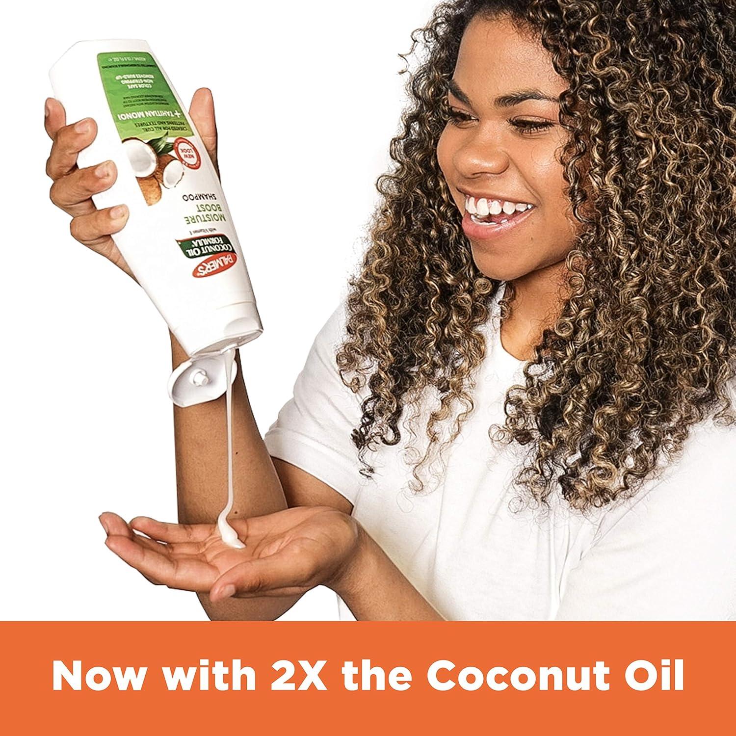 imagePalmers Coconut Oil Formula Conditioning Shampoo 400ml135 Fl Oz Pack of 2