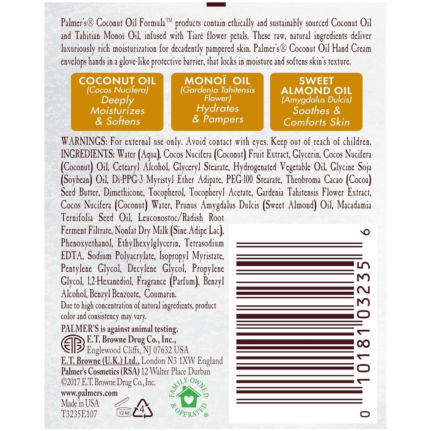 imagePalmers Coconut Oil Formula Hand Cream 21 ounce21 Ounce Pack of 2