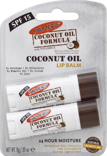 imagePalmers Coconut Oil Formula Lip Balm Duo AllDay Moisturization Hydrates Dry Cracked Lips Pack of 22 Count Pack of 2