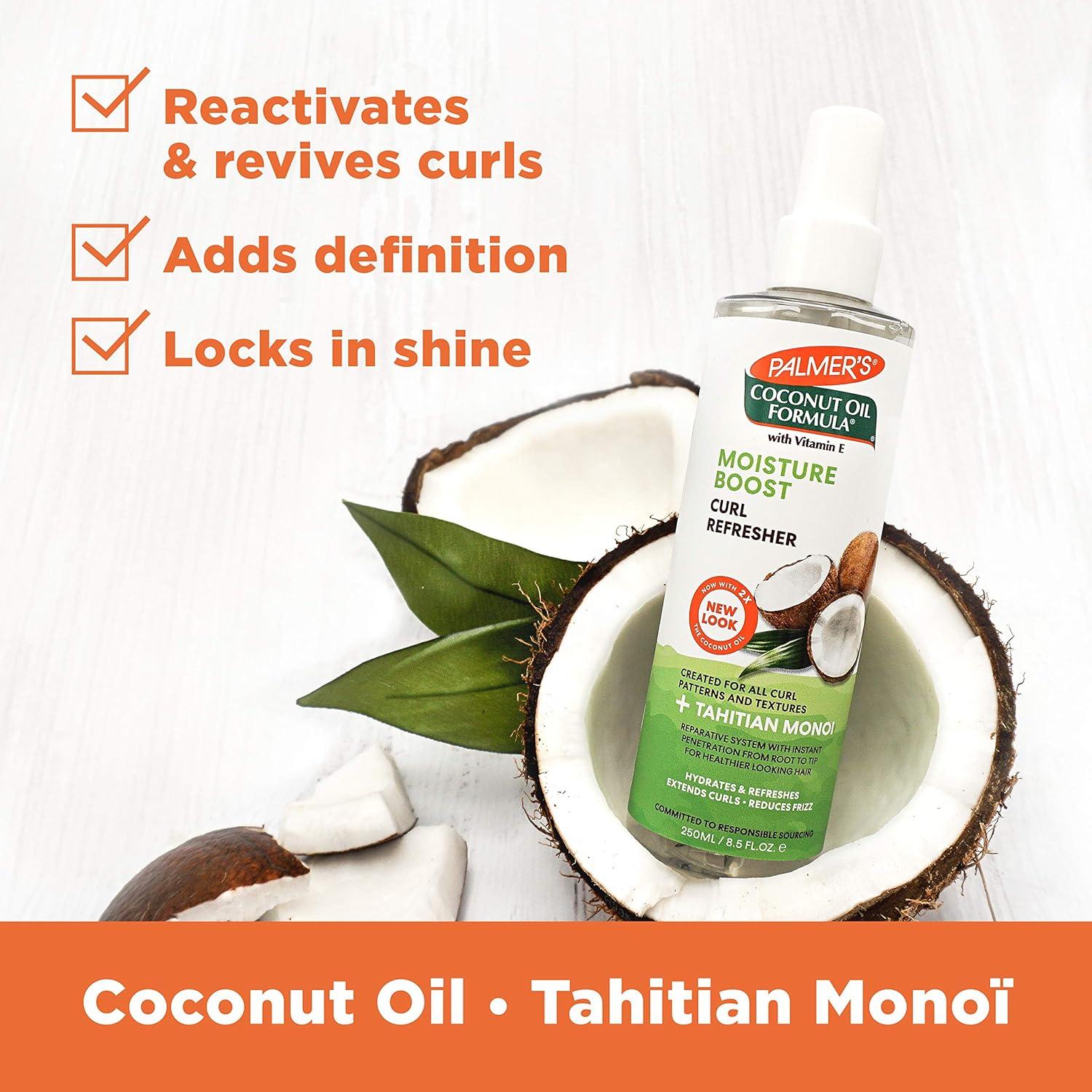 imagePalmers Coconut Oil Formula Moisture Boost Curl Refresher Spray 85 Ounce85 Ounce Pack of 1