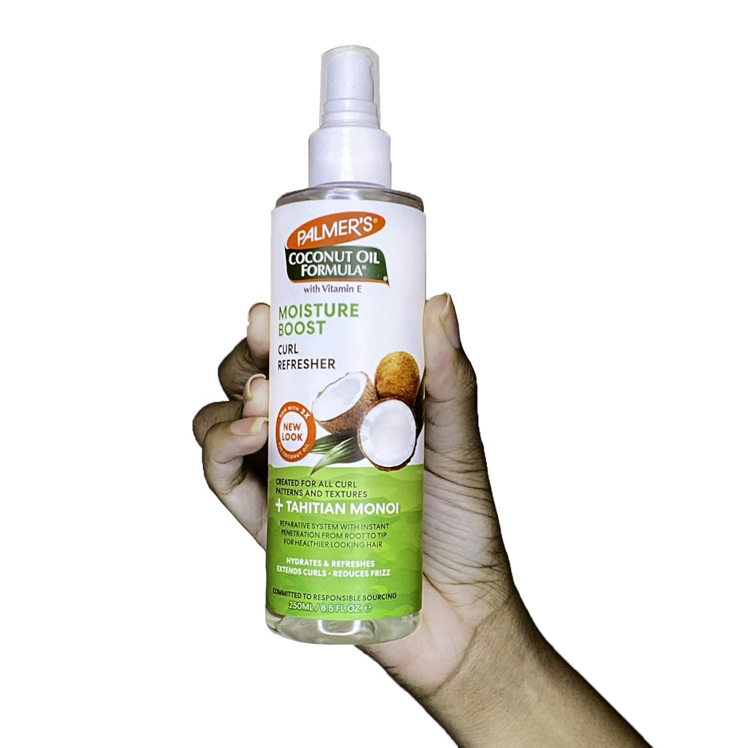 imagePalmers Coconut Oil Formula Moisture Boost Curl Refresher Spray 85 Ounce85 Ounce Pack of 1
