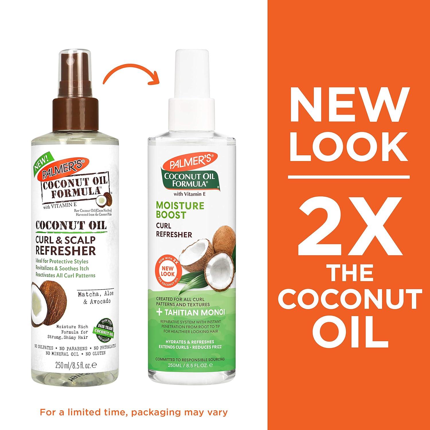 imagePalmers Coconut Oil Formula Moisture Boost Curl Refresher Spray 85 Ounce85 Ounce Pack of 1