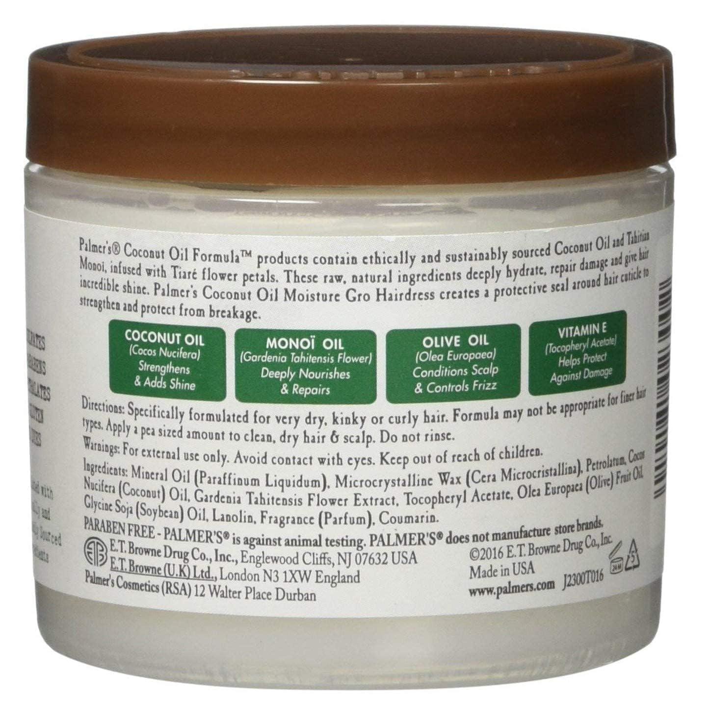 imagePalmers Coconut Oil Formula Moisture Gro 88 Ounce525 Ounce Pack of 2