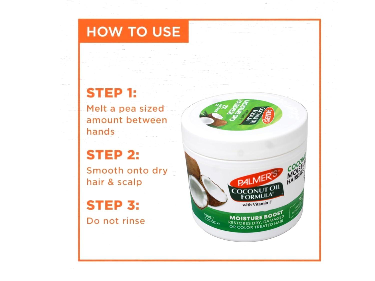 imagePalmers Coconut Oil Formula Moisture Gro 88 Ounce525 Ounce Pack of 3