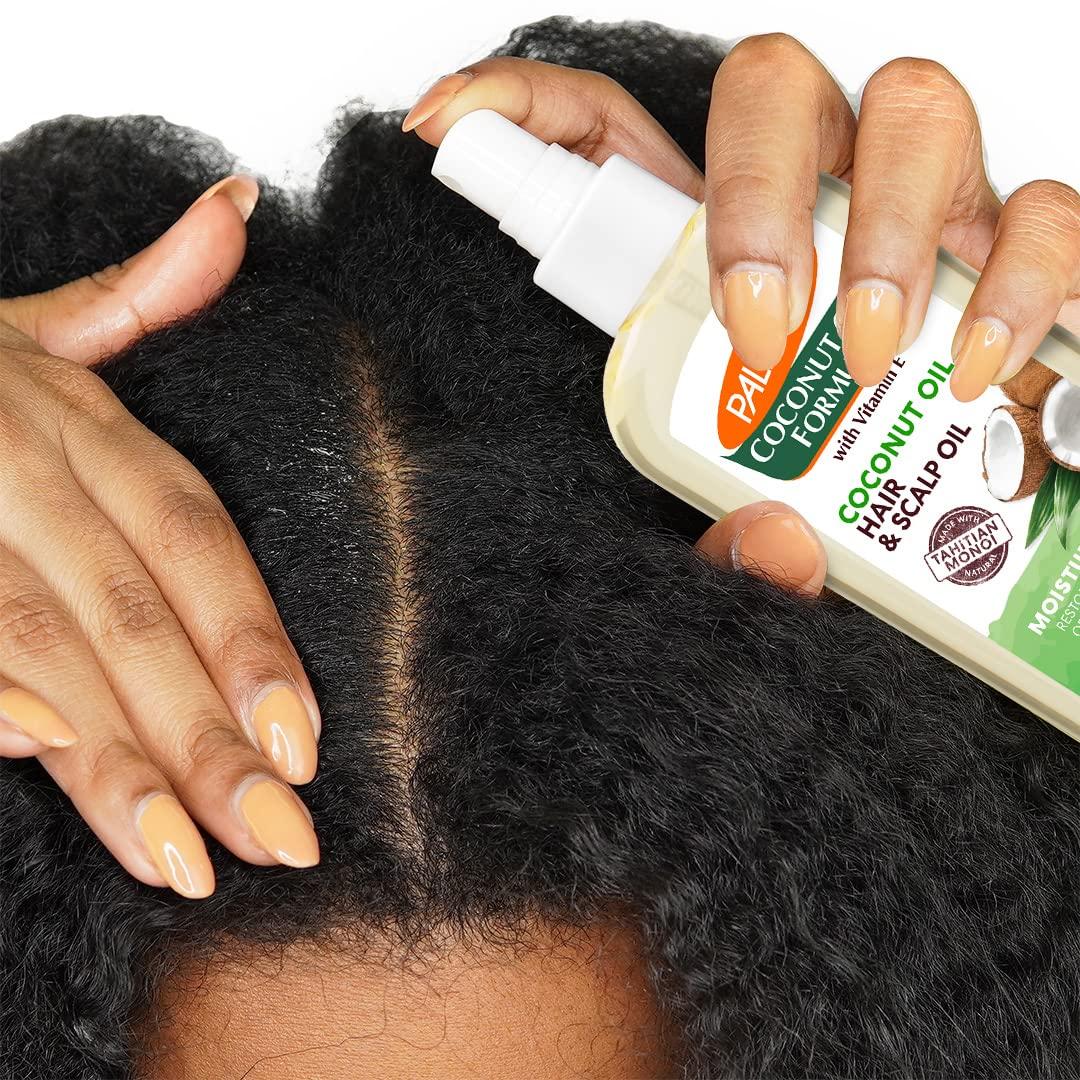 imagePalmers Coconut Oil Moisture Boost Restorative Hair and Scalp Oil Spray Lasting Hydration and Shine for Dry or Damaged Hair Promotes Scalp Health 51 Oz51 Ounce Pack of 1