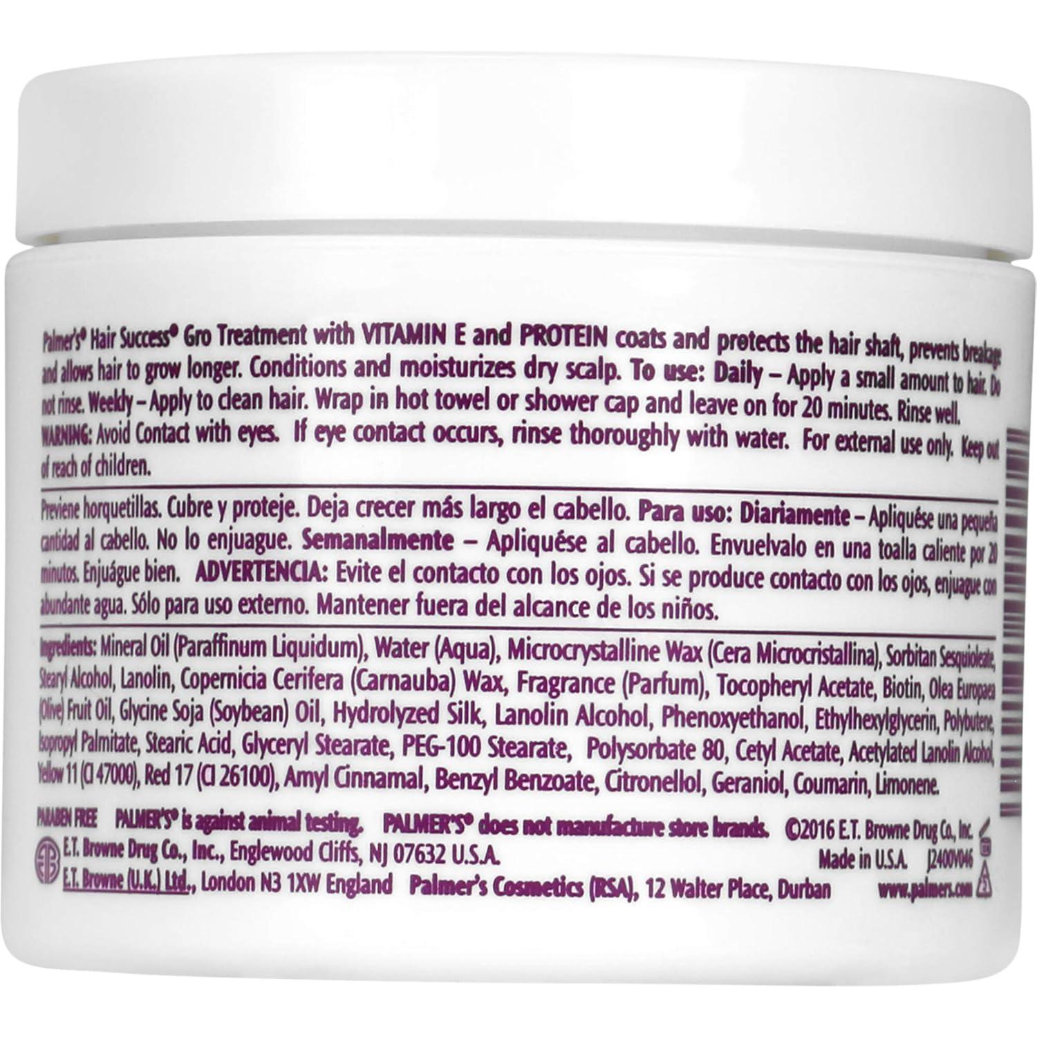 imagePalmers Hair Success With Vitamin E Gro Treatment 75 Ounces35 Fl Oz Pack of 1