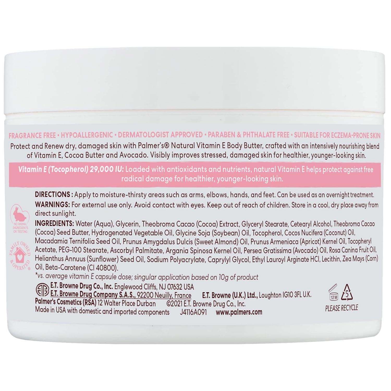 imagePalmers Natural Vitamin E Body Butter 725 OunceWHITE