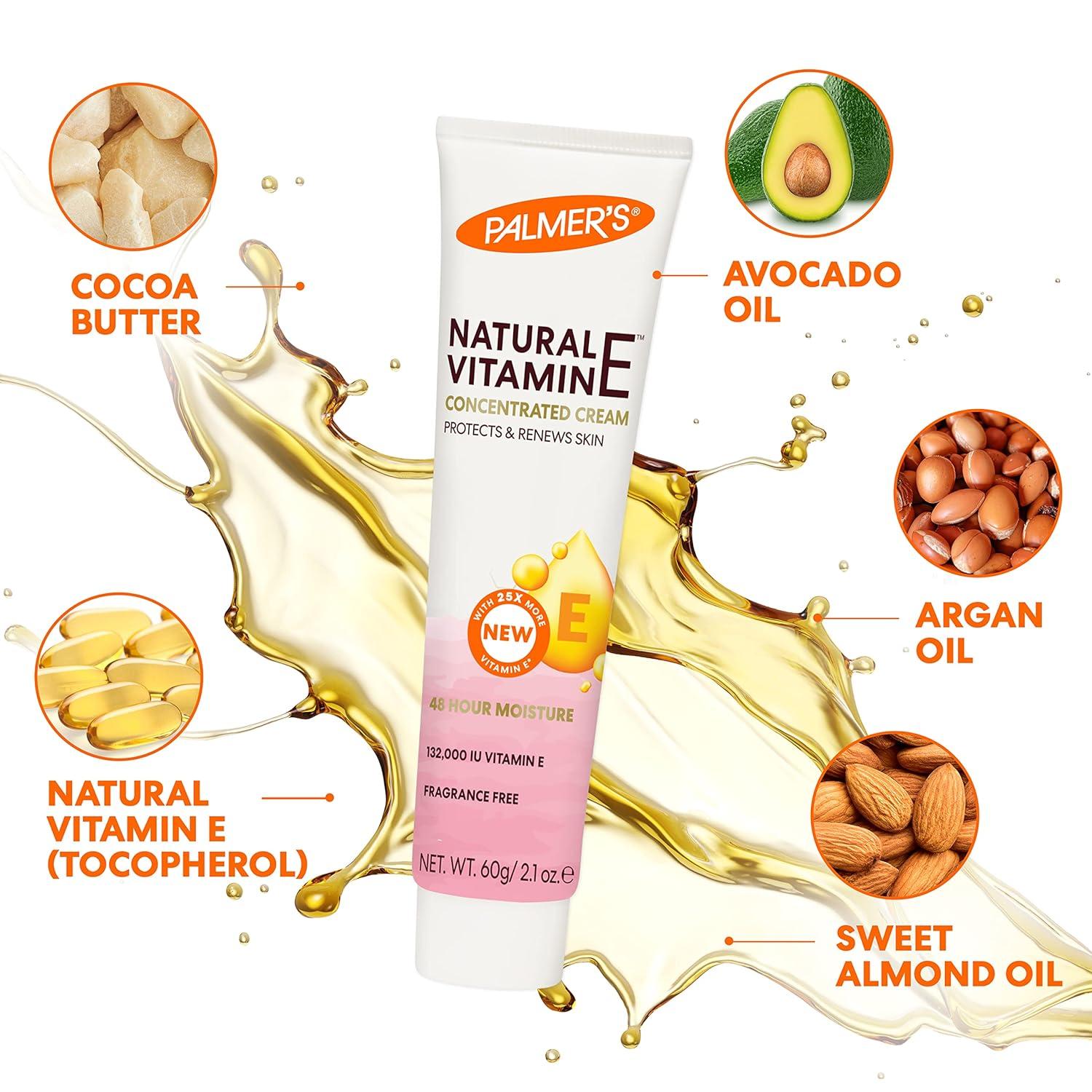 imagePalmers Natural Vitamin E Concentrated Cream 21 Ounce21 Ounce Pack of 2