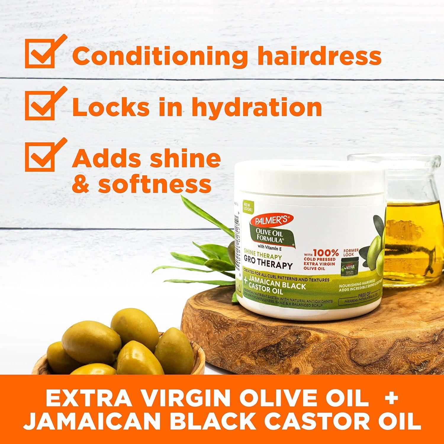 imagePalmers Olive Oil Formula Gro Therapy for Healthy Hair and Scalp 88 Ounces Pack of 2525 Fl Oz Pack of 1