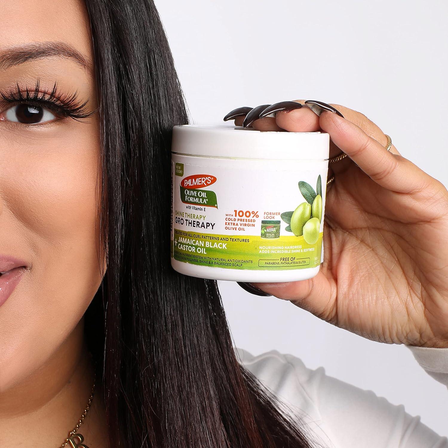 imagePalmers Olive Oil Formula Gro Therapy for Healthy Hair and Scalp 88 Ounces Pack of 2525 Fl Oz Pack of 1