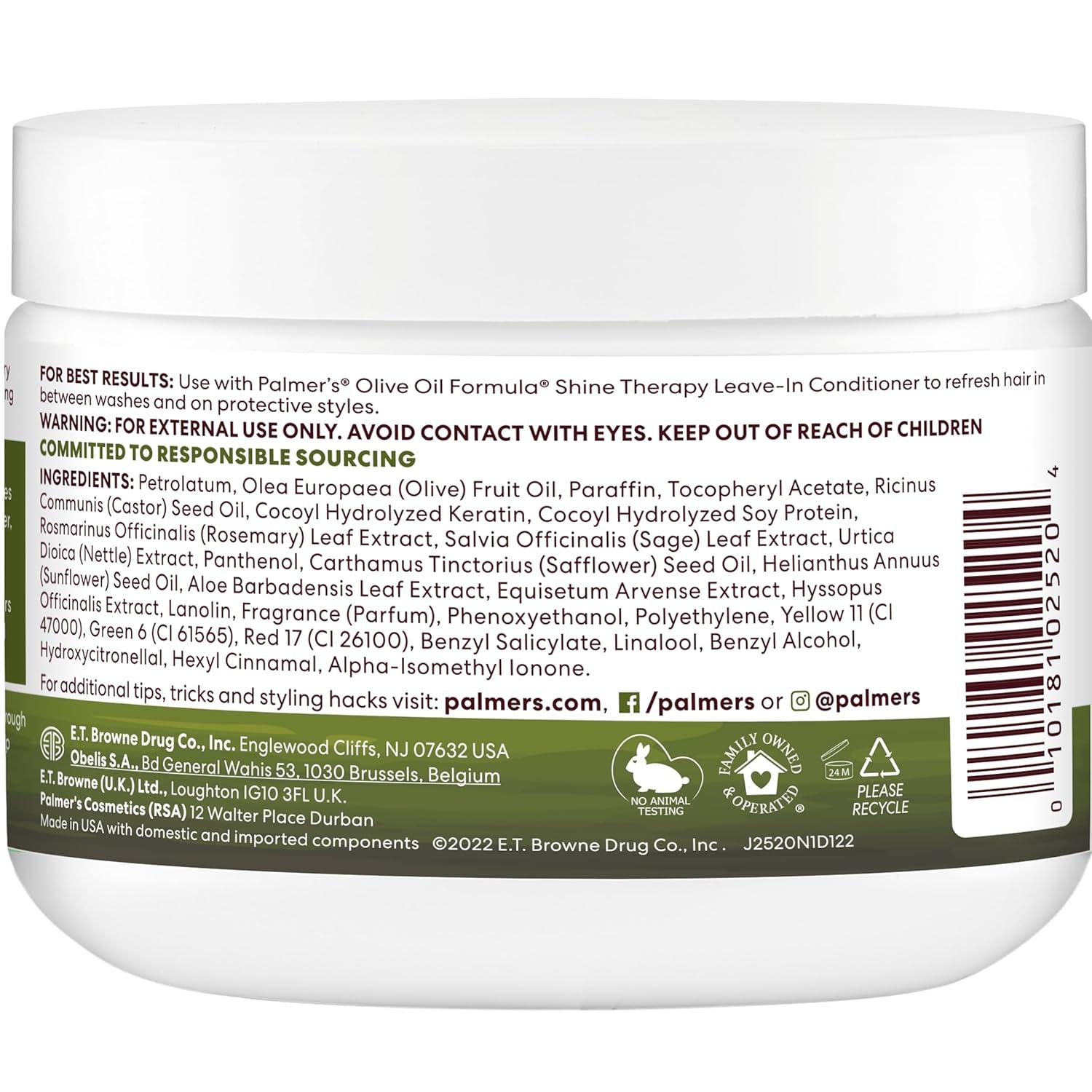 imagePalmers Olive Oil Formula Gro Therapy for Healthy Hair and Scalp 88 Ounces Pack of 288 Ounce Pack of 2
