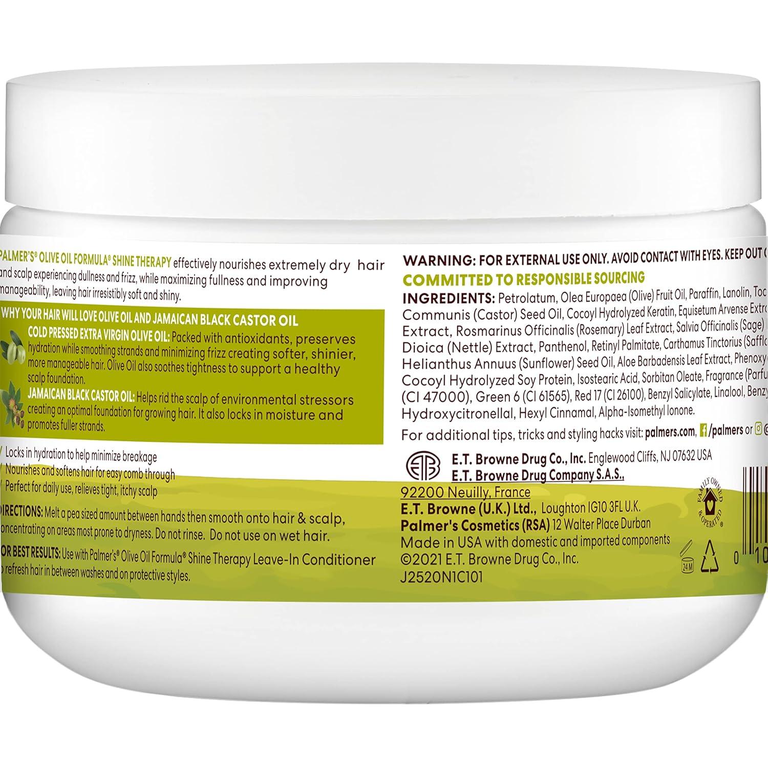 imagePalmers Olive Oil Formula Gro Therapy for Healthy Hair and Scalp 88 Ounces Pack of 288 Ounce Pack of 2