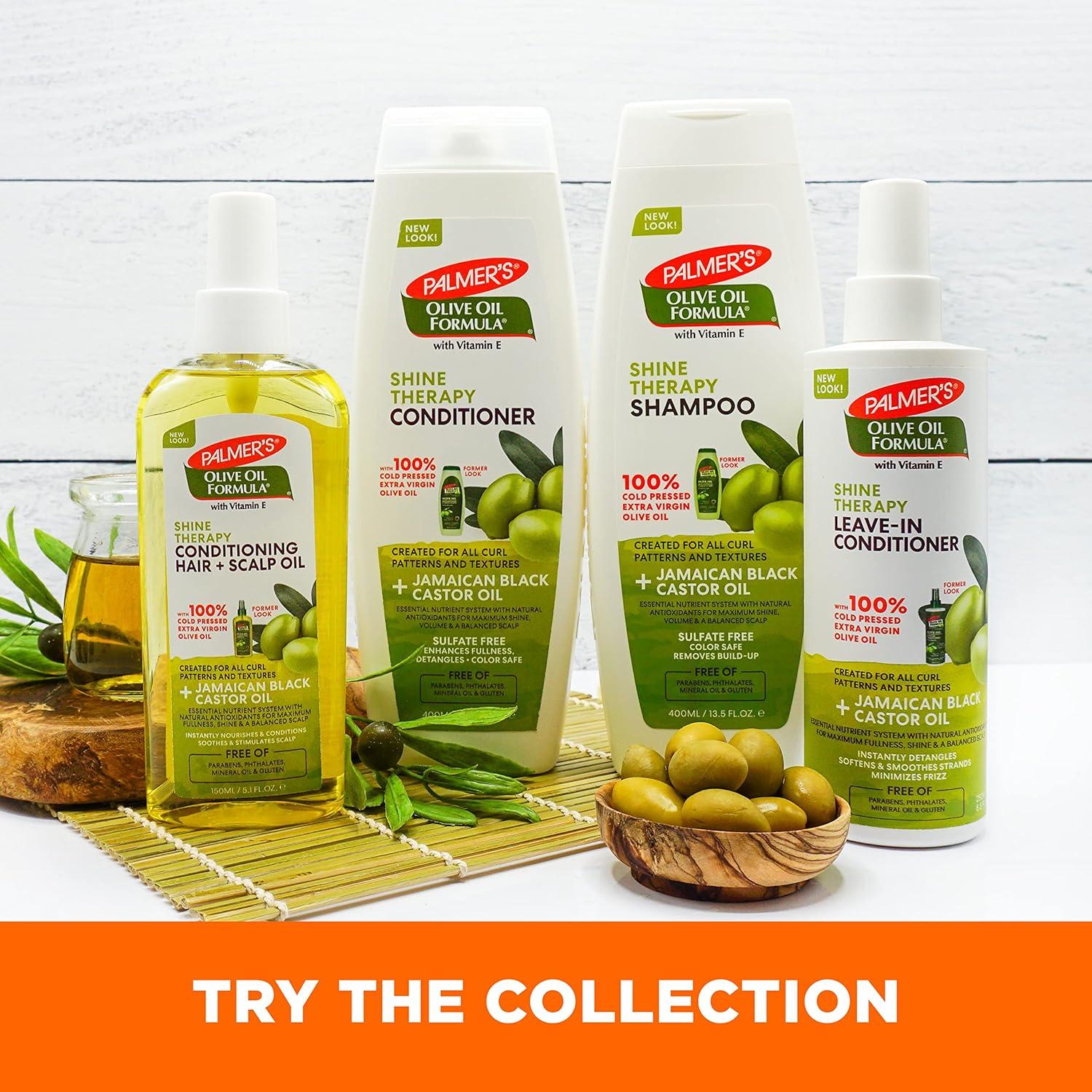 imagePalmers Olive Oil Formula Leave In Conditioner Spray Shine Therapy Instantly Detangle Soften and Smooth Textured and Curly Hair 85 Ounces85 Fl Oz Pack of 1
