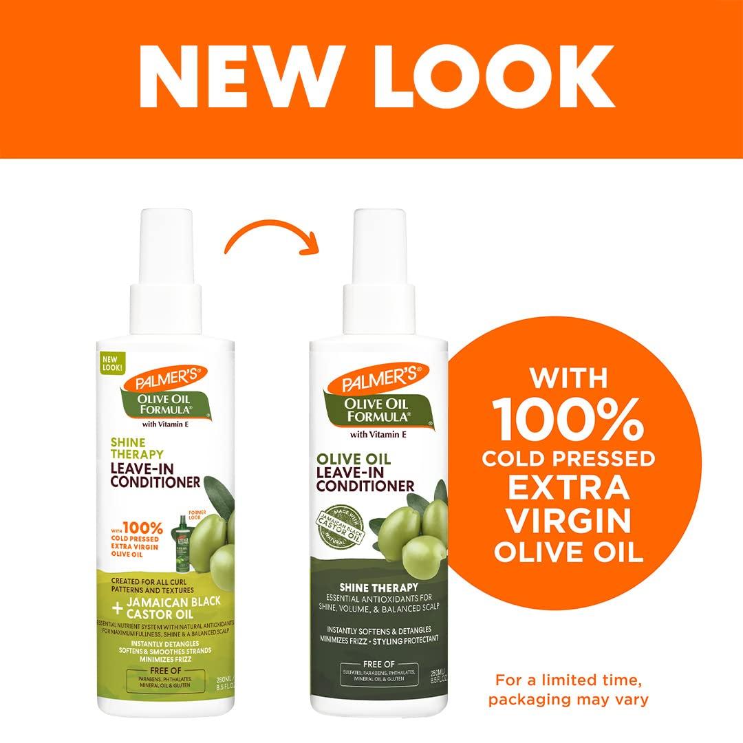 imagePalmers Olive Oil Formula Leave In Conditioner Spray Shine Therapy Instantly Detangle Soften and Smooth Textured and Curly Hair 85 Ounces85 Fl Oz Pack of 1