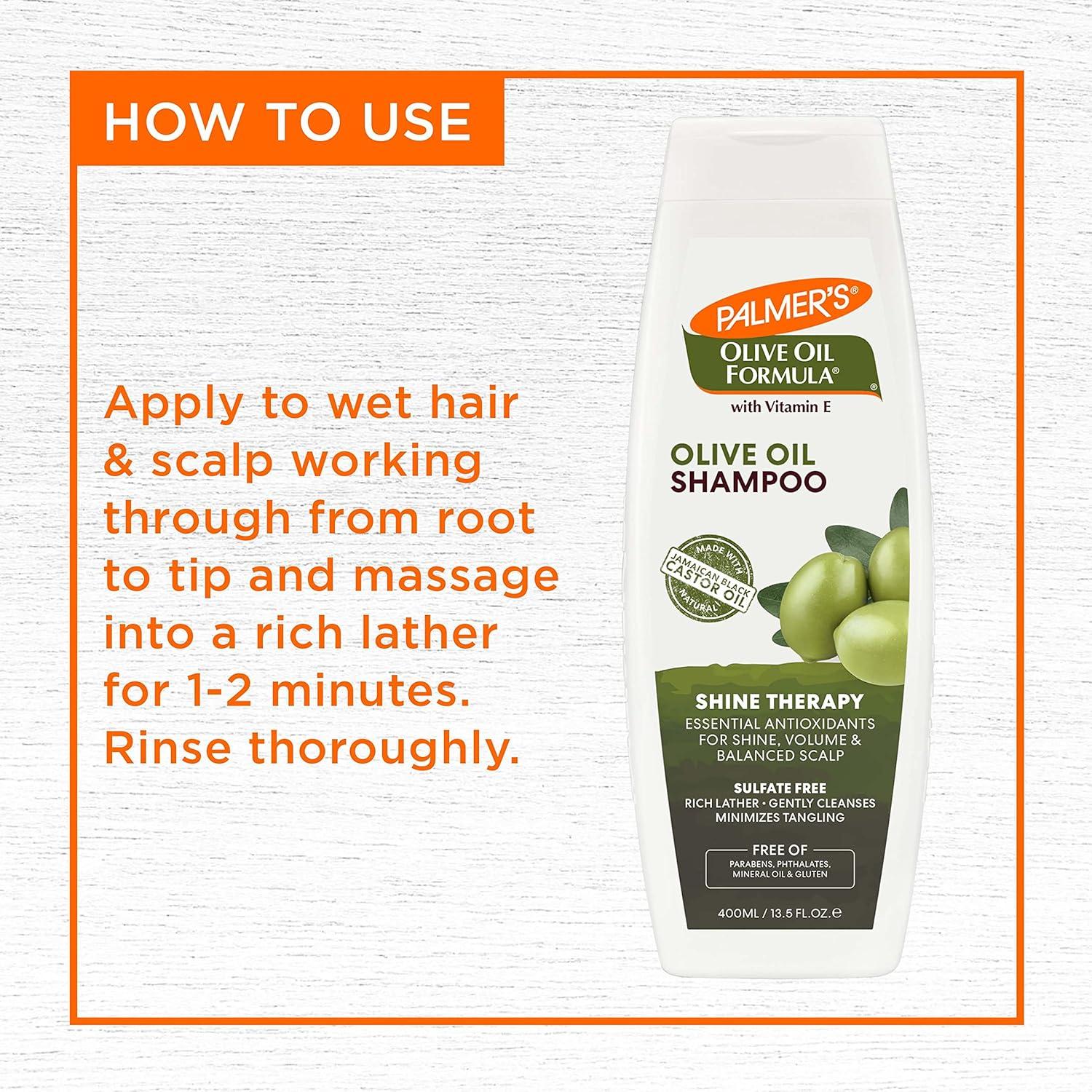 imagePalmers Olive Oil Formula Shine Therapy Shampoo 135 Ounce Pack of 21 Fl Oz Pack of 2