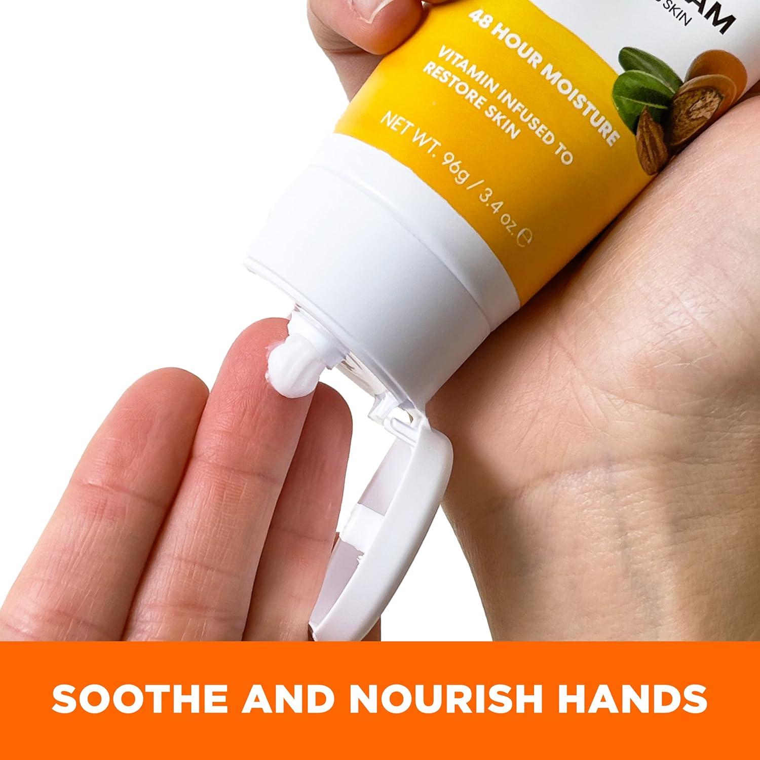 imagePalmers Shea Butter Formula Hand Cream for Dry Cracked Skin Hand Lotion Easter Basket Stuffers Travel Size Hand Moisturizer 34 OunceShea Butter