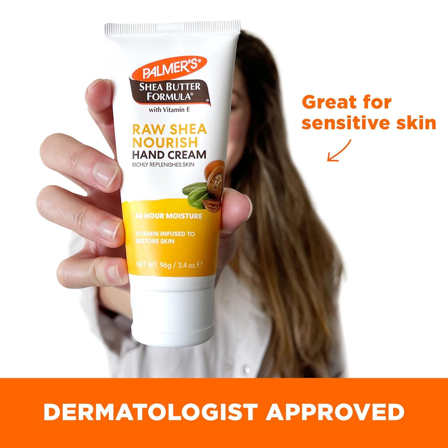 imagePalmers Shea Butter Formula Hand Cream for Dry Cracked Skin Hand Lotion Easter Basket Stuffers Travel Size Hand Moisturizer 34 OunceShea Butter